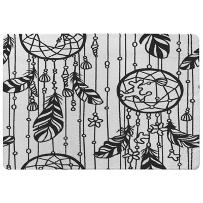 Benjamin Tate Design Contour Special Soft Home Rug Black
