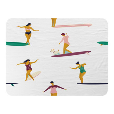 Andrew Lee Female Surfers (Blanket) / Default Title from B&Q