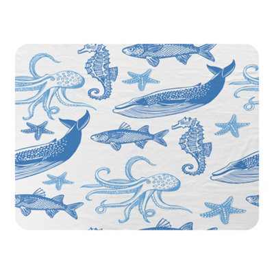 Andrew Lee Sealife (Blanket) / Default Title from B&Q