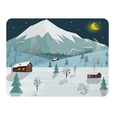 Andrew Lee Winter Landscape (Blanket) / Default Title from B&Q