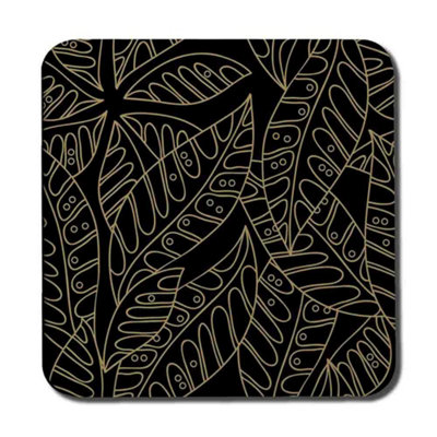 Andrew Lee Lined Flower Print (Coaster) / Default Title from B&Q