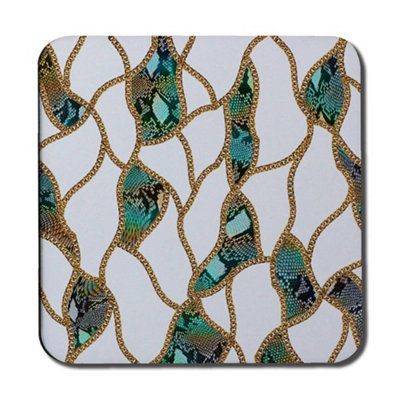 Andrew Lee Chains & Snake Skin (Coaster) / Default Title from B&Q