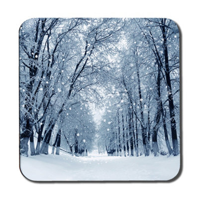 Andrew Lee Snowstorm In Park (Coaster) / Default Title from B&Q