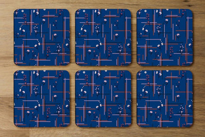 Andrew Lee Flowers With Check Grid For Fashion (Coaster) / Default Title from B&Q