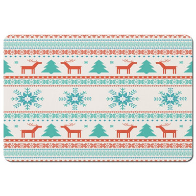 B&Q -  Christmas Traditional Knitted (Placemat) / Default Title