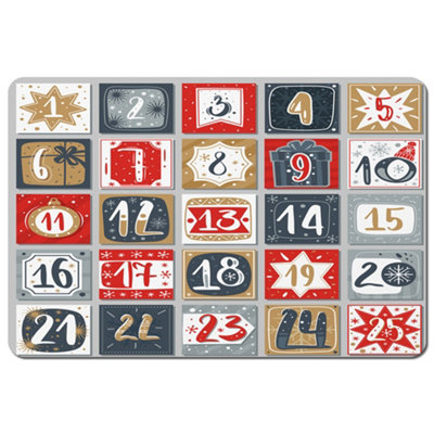 Andrew Lee December Advent Calendar (Placemat) / Default Title from B&Q