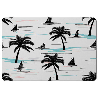 Andrew Lee Palm Trees & Sailboats (Placemat) / Default Title from B&Q