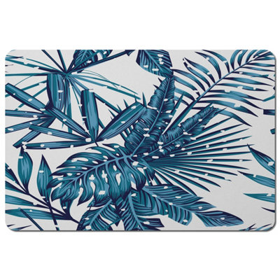 B&Q -  Snow Tropical Leaves (Placemat) / Default Title