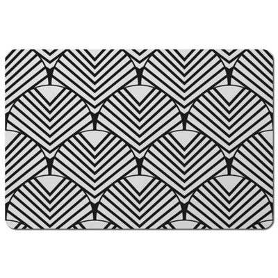 Andrew Lee Black Geometric Decoration (Placemat) / Default Title Size 6