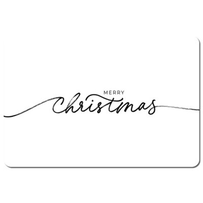 Andrew Lee Merry Christmas Hand Drawn Lettering (Placemat) / Default Title from B&Q