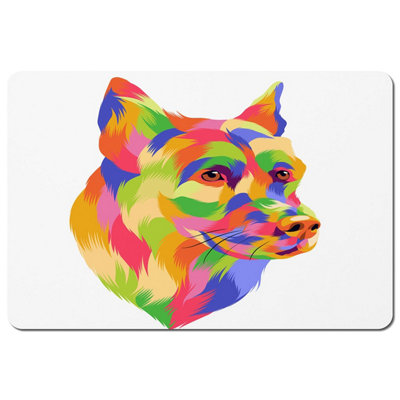 Andrew Lee Amazing Illustration Dog Pop Art (Placemat) / Default Title from B&Q