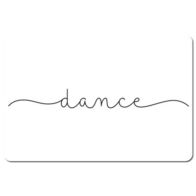 Andrew Lee Text Dance (Placemat) / Default Title from B&Q