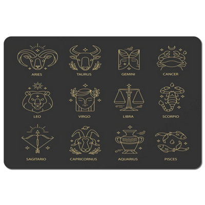 Andrew Lee Zodiac Sign Set (Placemat) / Default Title from B&Q