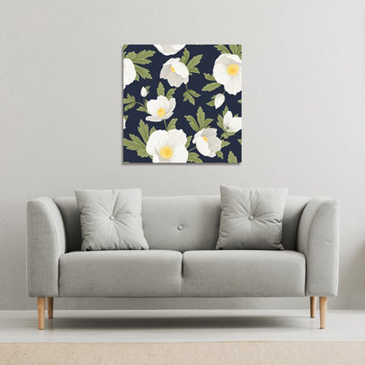 Andrew Lee Winter Rose (Canvas Print) / 101 X 101 X 4Cm from B&Q