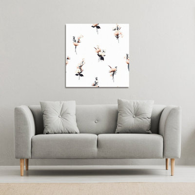 Andrew Lee Flower Bunches (Canvas Print) / 101 X 101 X 4Cm from B&Q