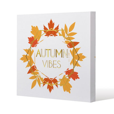 Andrew Lee Autumn Vibes (Canvas Print) / 101 X 101 X 4Cm from B&Q