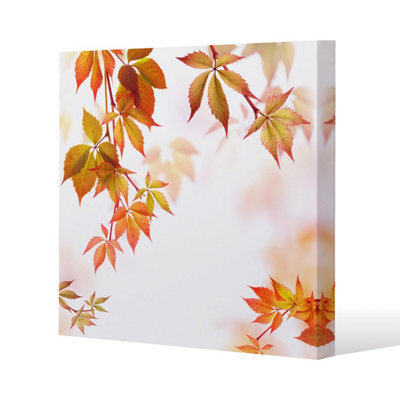 Andrew Lee Autumn Leaves (Canvas Print) / 101 X 101 X 4Cm from B&Q