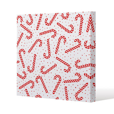 Andrew Lee Canes Pattern (Canvas) / 101 X 101 X 4Cm from B&Q