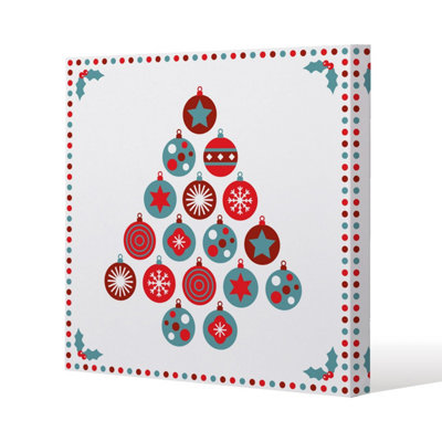 Andrew Lee Seasonal Christmas (Canvas) / 101 X 101 X 4Cm from B&Q