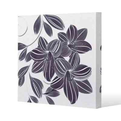 Andrew Lee Orchids (Canvas Print) / 101 X 101 X 4Cm from B&Q