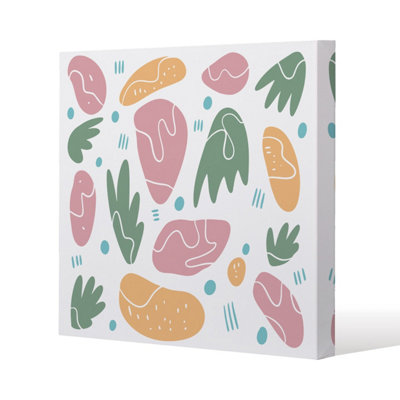 Andrew Lee Abstract Nature Illustrations (Canvas Print) / 101 X 101 X 4Cm from B&Q