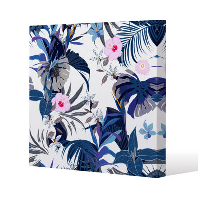 Andrew Lee Winter Tropical (Canvas Print) / 101 X 101 X 4Cm from B&Q