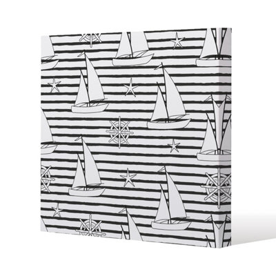 Andrew Lee Sailboats (Canvas Print) / 101 X 101 X 4Cm from B&Q
