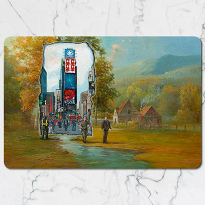 Benjamin Tate Design Placemat And Coaster Set For Dining Table Premium Quality Durable from B&Q