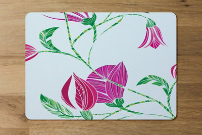 Benjamin Tate Design Elegant Placemat And Coaster Set For Dining Tables from B&Q
