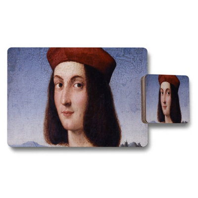 B&Q -  Mona Lisa Placemats And Coasters Set For Dining Table Decor