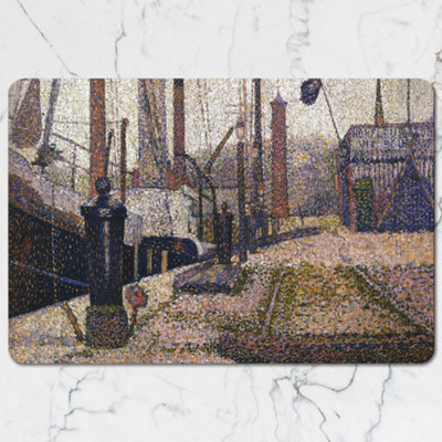 Benjamin Tate Design Placemat And Coaster Set Durable Table Protector For Dining from B&Q