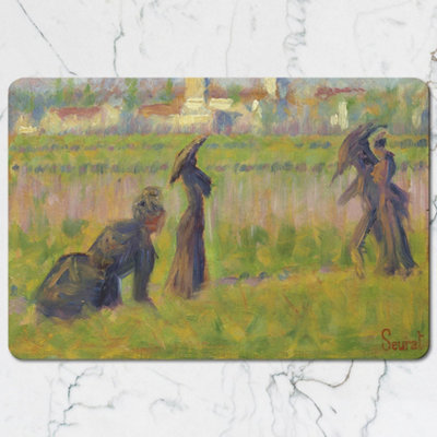 Benjamin Tate Design Placemat And Coaster Set For Dining Table With Elegant Design from B&Q
