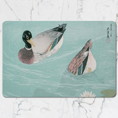Benjamin Tate Design Elegant Placemat And Coaster Set For Dining Table Decor from B&Q