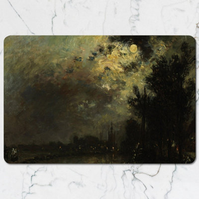 Benjamin Tate Design Placemat And Coaster Set For Dining Table Durable Tableware Decoration from B&Q