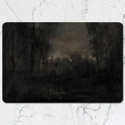 B&Q -  Placemat Coaster Set Durable Table Mats And Coasters