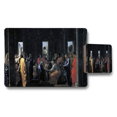 B&Q -  The Last Supper Placemats And Coasters Set For Dining Table