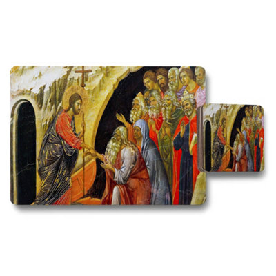 B&Q -  Religious Jesus And Apostles Placemats And Coasters Set Artwork