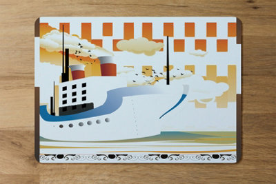 B&Q -  Elegant Placemat And Coaster Set For Dining Table Decor