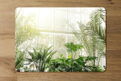 B&Q -  Exclusive Designer Placemats And Coasters Set Featuring Wood Bottom Artwork Collection