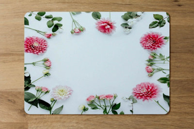 B&Q -  Designer Artwork Placemat And Coaster Set With Wood Backing Limited Exclusive Edition