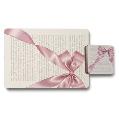 B&Q -  Placemat Coaster Set Twelve Designer Artwork With Wood Bottom High End Print Technology Exclusive Edition
