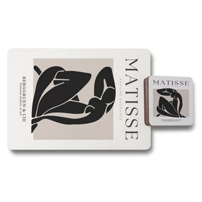 Benjamin Tate Design Matisse Placemats And Coasters Set Berggruen And Cie Collection Designer Artwork