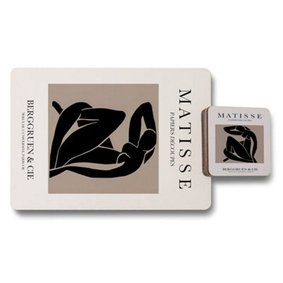 Benjamin Tate Design Berggruen Cie Matisse Placemats And Coasters Set Exclusive from B&Q