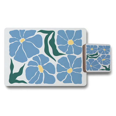 B&Q -  Designer Artwork Placemat Coaster Set Limited Edition