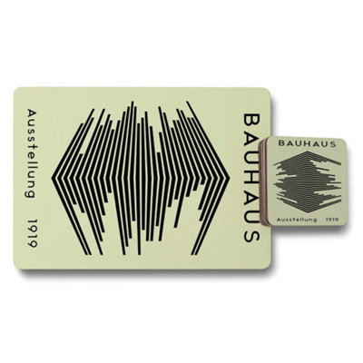 Benjamin Tate Design Bauhaus Placemats And Coasters Set 12 Pieces 11X8 Placemats 3.7In Coasters from B&Q