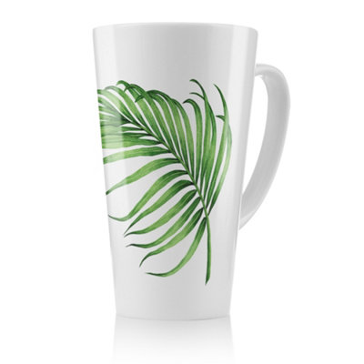 B&Q -  Botanical Leaf Latte MugStunning Designer Mug Fit For Any HomeTreat Yourself Or A Loved One
