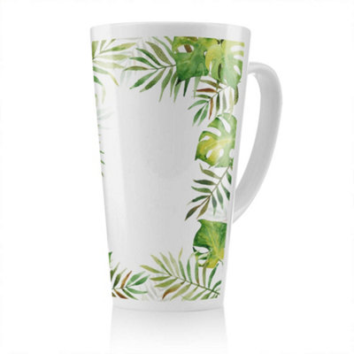 Benjamin Tate Design Botanical Latte MugStunning Designer Mug Fit For Any HomeTreat Yourself Or A Loved One from B&Q