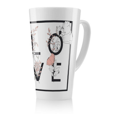 Benjamin Tate Design Love Latte MugStunning Designer Mug Fit For Any HomeTreat Yourself Or A Loved One from B&Q