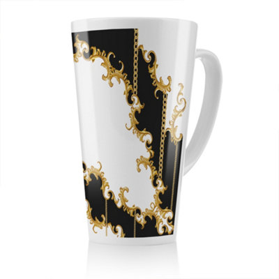 Benjamin Tate Design Baroque Latte MugStunning Designer Mug Fit For Any HomeTreat Yourself Or A Loved One from B&Q