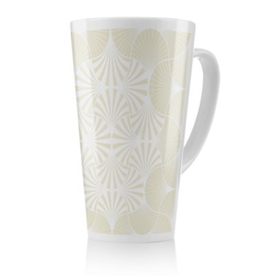 B&Q -  Golden Star Ornament Latte MugStunning Designer Mug Fit For Any HomeTreat Yourself Or A Loved One